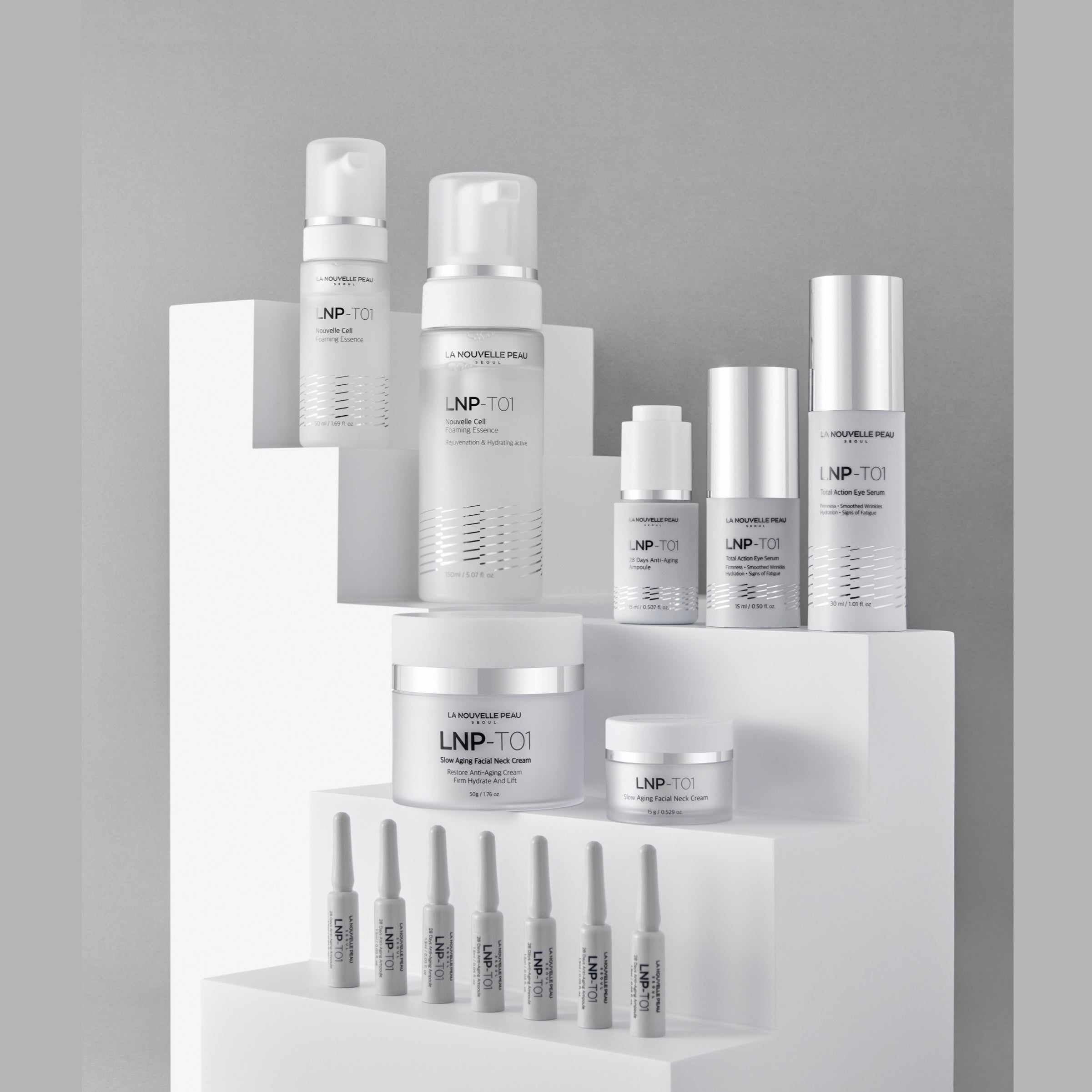 T01 Kit 4 Échantillons Anti-Âge (3 sets)